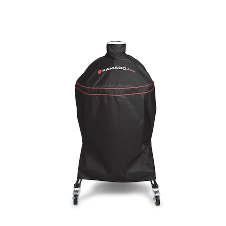 Kamado Joe Kamado Joe Black Grill Cover For Kamado Classic Joe Grill KJ-GC23BWFS